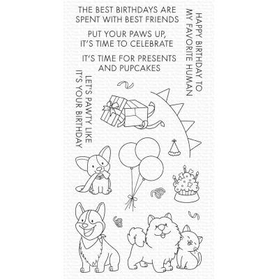 My Favorite Things Clear Stamps - Presents And Pupcakes